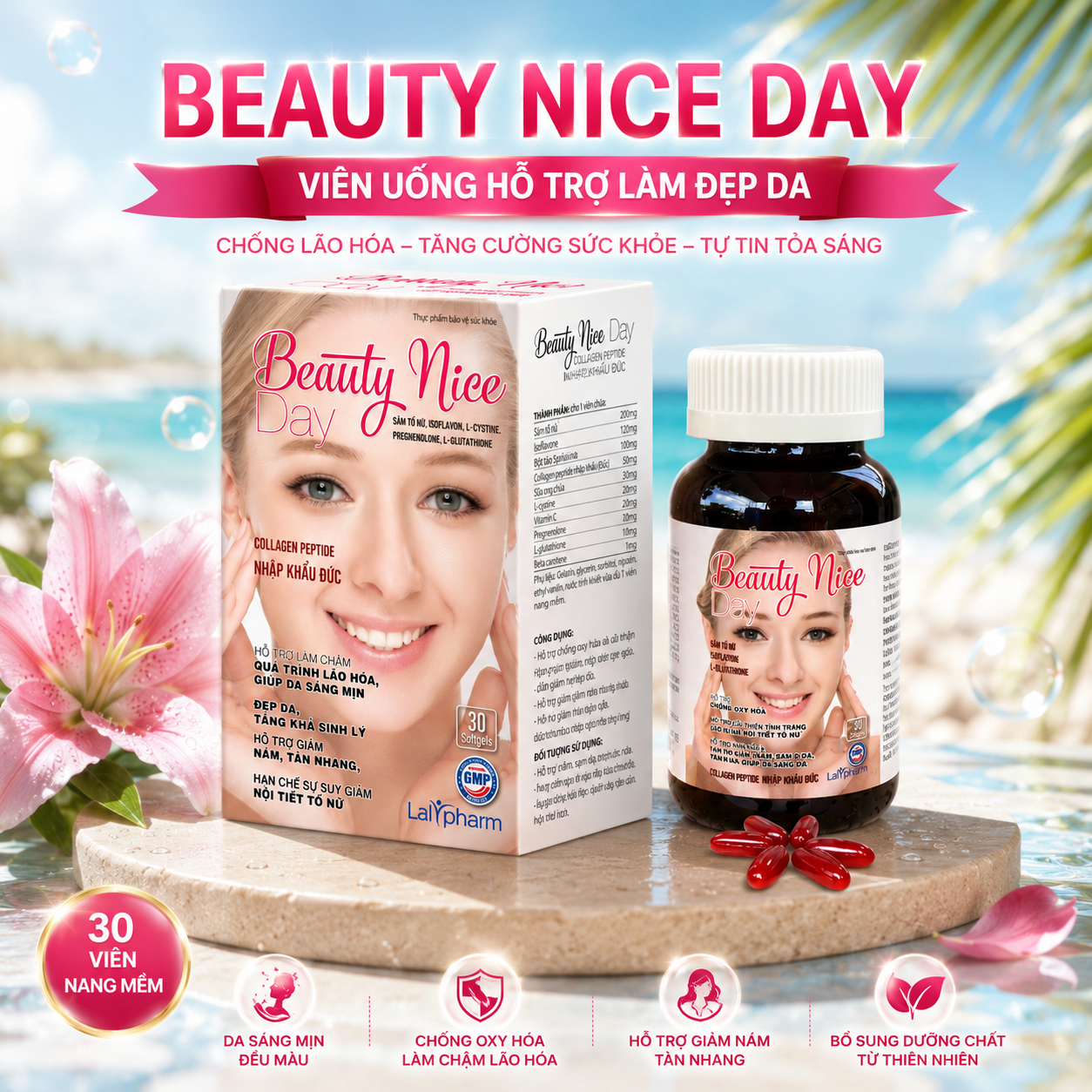 Collagen Nhập Khẩu Đức Beauty Nice Day